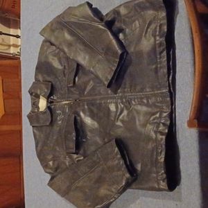 Wilsons leather jacket wool lined